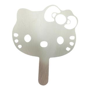 3寸304不锈钢咖啡奶茶撒粉模具花朵面欧包喷花模糖粉筛烘焙印花模