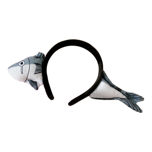 网红胡萝卜洗脸发箍女可爱搞怪个性创意发饰拍照咸鱼头箍发卡头饰