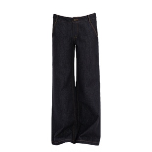 1ridescent可水洗不掉色藏蓝黑色原色原牛显瘦直筒低腰短档牛仔裤