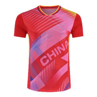 新款儿童乒乓球服套装男童女小学生速干运动训练服短袖大赛服定制