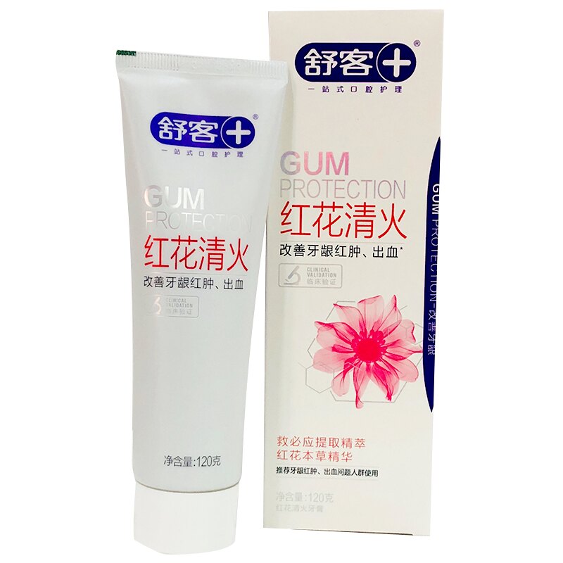 舒客清火120g无氟牙膏