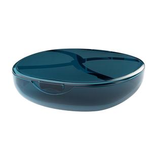 便携装假牙齿的隐形矫正器牙套小盒子保持器正畸收纳盒携带镜子款