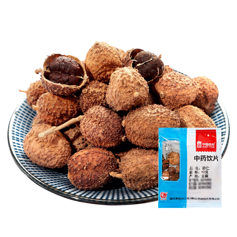 砂仁100g 国药集团冯了性中药饮片批发小包装中药材抓配中国药材