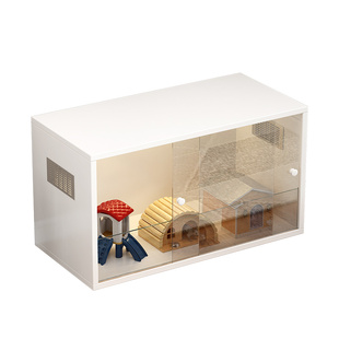 仓鼠笼子特大号超大别墅柯尔鸭育雏养殖造景金丝熊窝芦丁鸡饲养箱