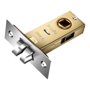 卫生间小锁舌浴室门锁舌头房门锁芯单舌厕所门室内门锁具配件简黎