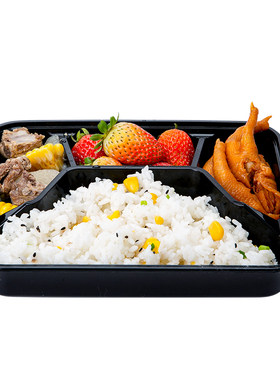 一次性餐盒分格四格五格