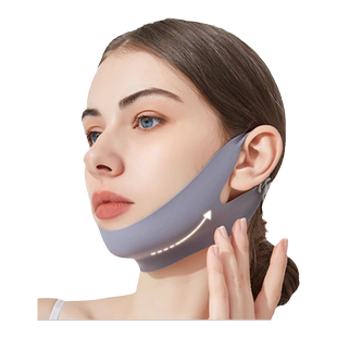 孟子义同款面部挂耳式瘦脸绷带v脸防下垂巴提拉紧致面罩绷带神器