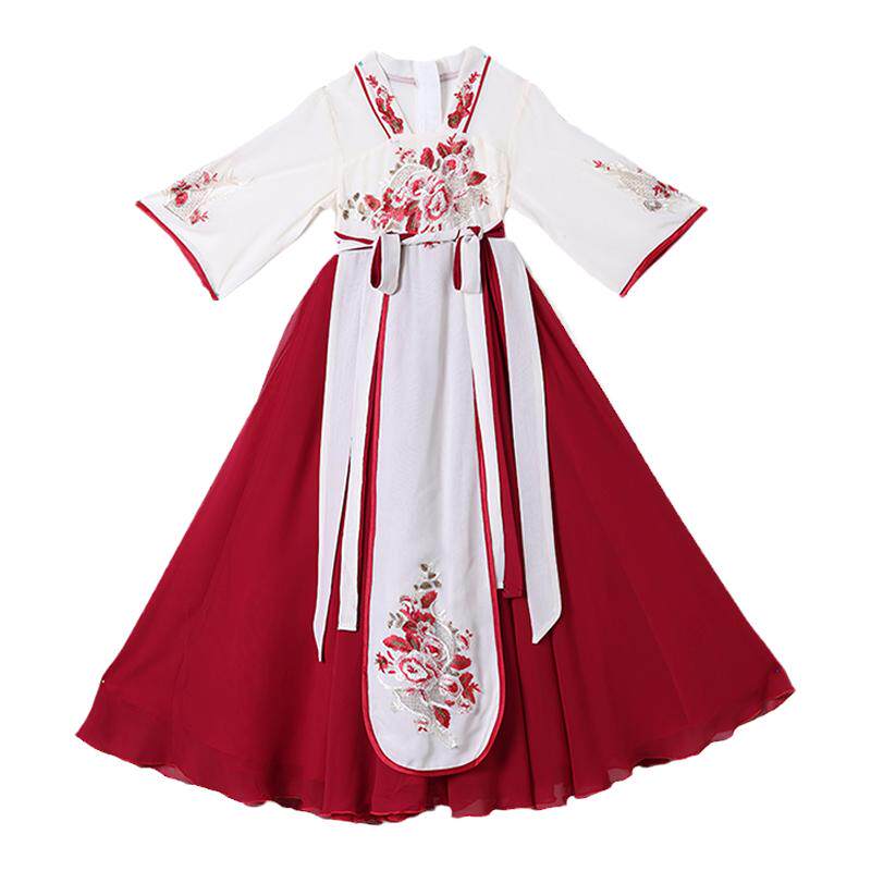 中国风汉服薄款春夏女仙女裙
