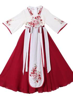 中国风汉服薄款春夏女仙女裙