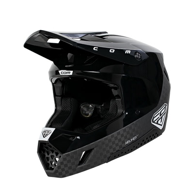 COM山地车超轻M5碳纤维外壳全盔