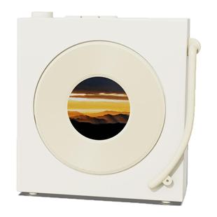 NOOWERE悬浮动态歌词蓝牙音响日历时钟摆件diy背景生日新年礼物