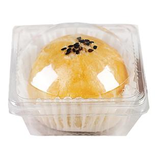 透明加厚63g蛋黄酥底托75g80克月饼屁桃雪媚娘单个方托吸塑包装盒