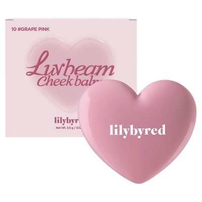 lilybyred爱心光腮红膏