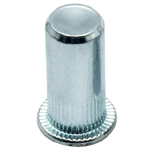 镀锌盲孔拉铆螺母防水封闭口拉铆母 平头小沉头半六角M4M5M6M8M10