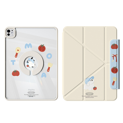 720磁吸旋转ipad横竖防弯保护壳