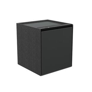 crmcr卡唛床头保险柜家用2024新款防盗小型保险箱床头柜涂鸦app手机控制指纹保管箱入衣柜嵌入式可固定48高