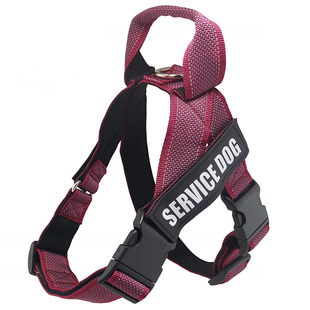 PETOPT狗狗背心式胸背带中大型犬萨摩边牧拉布拉多全反光脖圈牵引