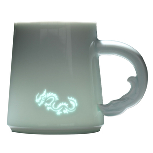 子木飞龙新年礼物陶瓷马克杯龙年生肖设计师款水杯礼品定制景德镇