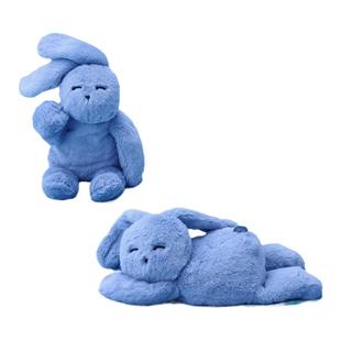 躺岛耷拉系列兔子陪伴抱枕毛绒靠枕送女朋友吉祥物娃娃生日礼物