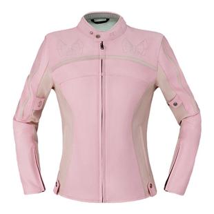 FEHER飞儿摩托车女款骑行服超纤皮衣防摔通勤修身赛车机车服四季