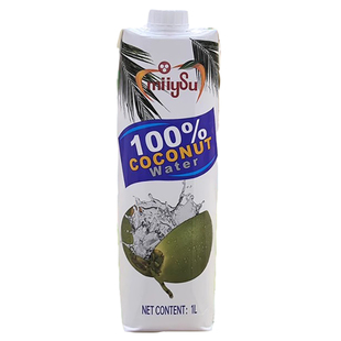 椰子水泰国原装进口梅苏椰汁原液无添加网红椰子饮料零食果汁家用