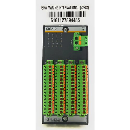 Bachmann GIO212 PLC Digital Input Output Module 396901.029