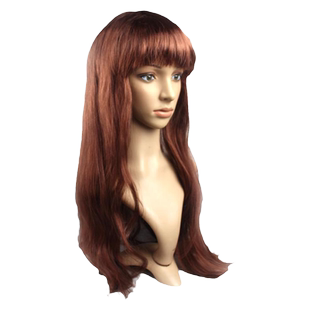 炫彩 彩色长直发假发头套头饰化装舞会装扮道具发饰搞怪搞笑发套