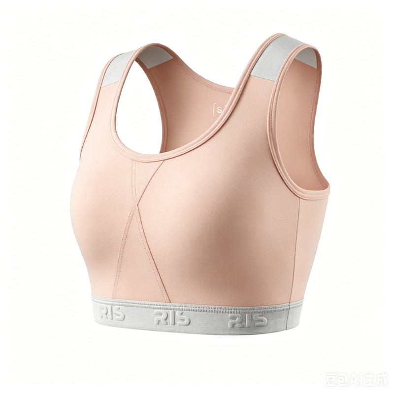 轻运动乳胶束胸衣高弹收胸大胸显小学生帅t中性风穿搭显瘦背心cos