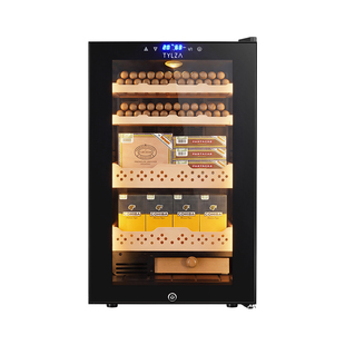 TYLZA恒温恒湿雪茄柜裸养西班牙雪松木小型保湿柜家用烟柜TC-70P