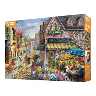 福思VOX拼图1000片成年减压PUZZLE潮玩具风景油画意大利风情Nicky