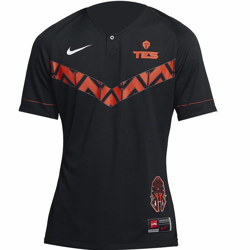 Nike/耐克正品当季新款X LPL战队TES男子比赛运动T恤CV9631