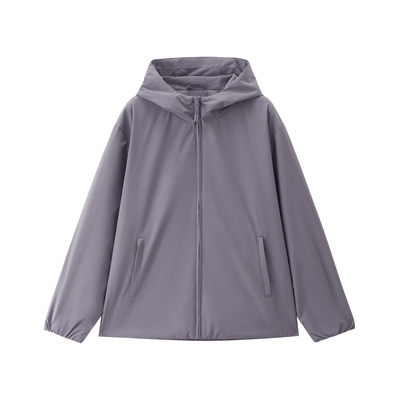 Giordano连帽短外套软壳外套