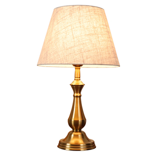 美式台灯卧室床头灯现代简约轻奢高级感温馨时尚可调光床头柜台灯