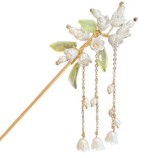 古风发饰流苏发簪女高级感古装簪子发髻头饰汉服旗袍发钗步摇配饰