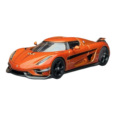 现货 TW 1:64 柯尼塞格 Koenigsegg Regera 橙色 合金汽车模型