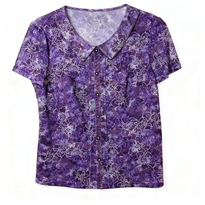 夏季网纱木耳边速干短袖T恤