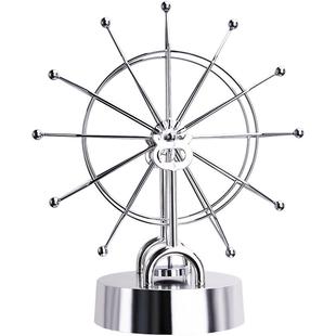 网红摩天轮永动机不停创意科技感自动旋转转动动态摇摆摆件黑科技