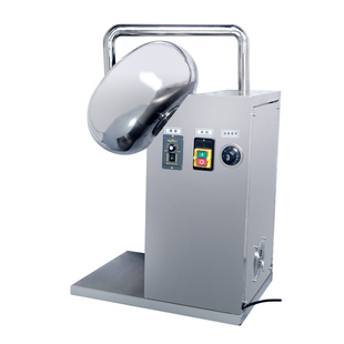 老药师荸荠式药丸抛光机BY-400糖衣机中药包衣机全自动糖果滚糖机