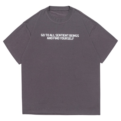 GOGOSOON夏季新款索罗娜短袖T恤250g男生UPF50+凉感情侣宽松上衣Q