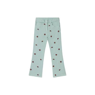 StellaMcCartney瓢虫印花牛仔裤