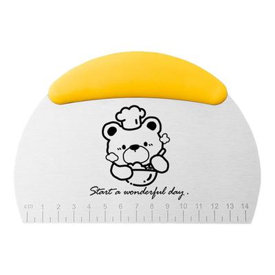 不锈钢切面刀刮刀家用食品级硅胶肠粉蛋糕馒头手擀面烘焙工具刮板