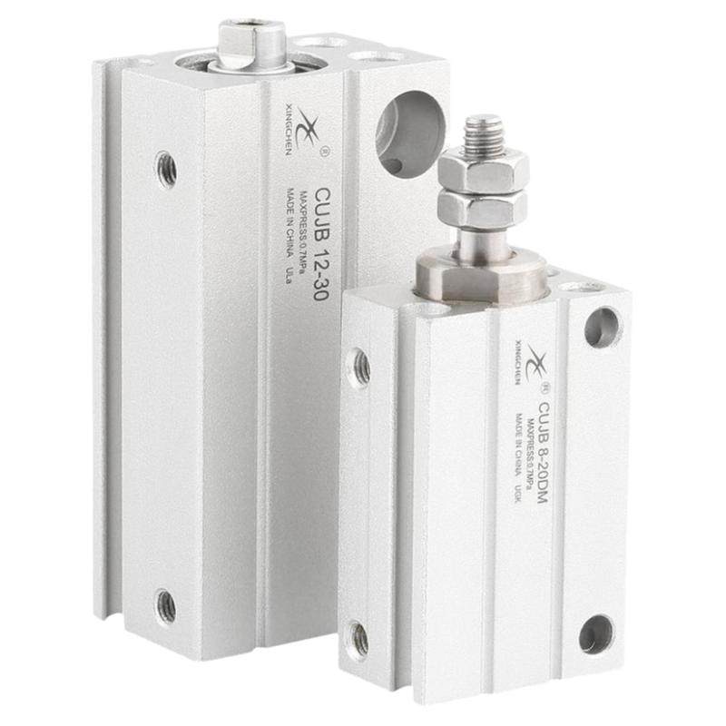 星辰小型气动自由安装气缸CUJB6/8/10/12/16/20/-4/10/15/20/30DM