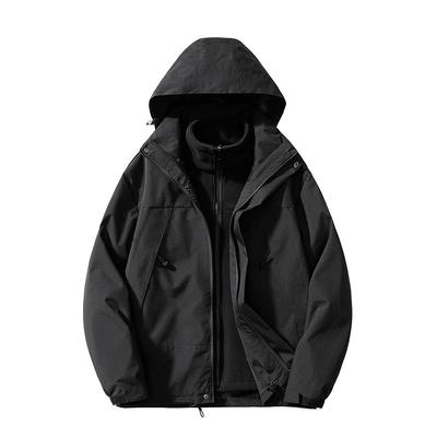 回力三合一冲锋夹克男款2025新款男士秋冬外套户外工装登山服上衣