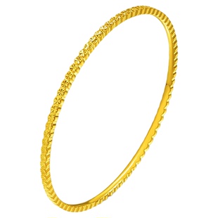 亚一黄金足金满天星手镯熠熠星光闪耀星河浪漫美好时尚气质显白