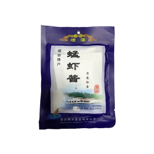 烟海蜢虾酱即食虾酱80g*10袋山东烟台青岛特产烟海蜢子虾酱虾子酱