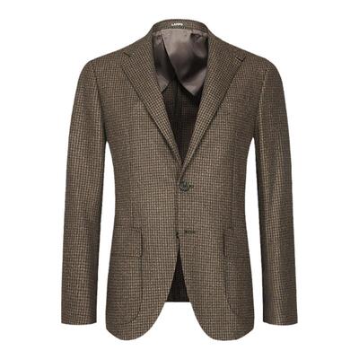 LAMPO/蓝豹花呢羊毛西服外套