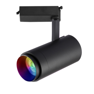 彩色轨道射灯led七彩自动变色遥控舞蹈室酒吧舞台婚庆rgb氛围灯
