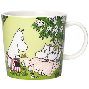北欧芬兰进口Arabia姆明moomin马克陶瓷杯杯子2024夏季冬季日限定