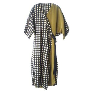 【5折回馈】连衣裙女夏季格子大摆宽松显瘦复古小香风中长裙子