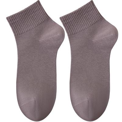 莫兰迪色短袜女纯棉防臭吸汗无骨